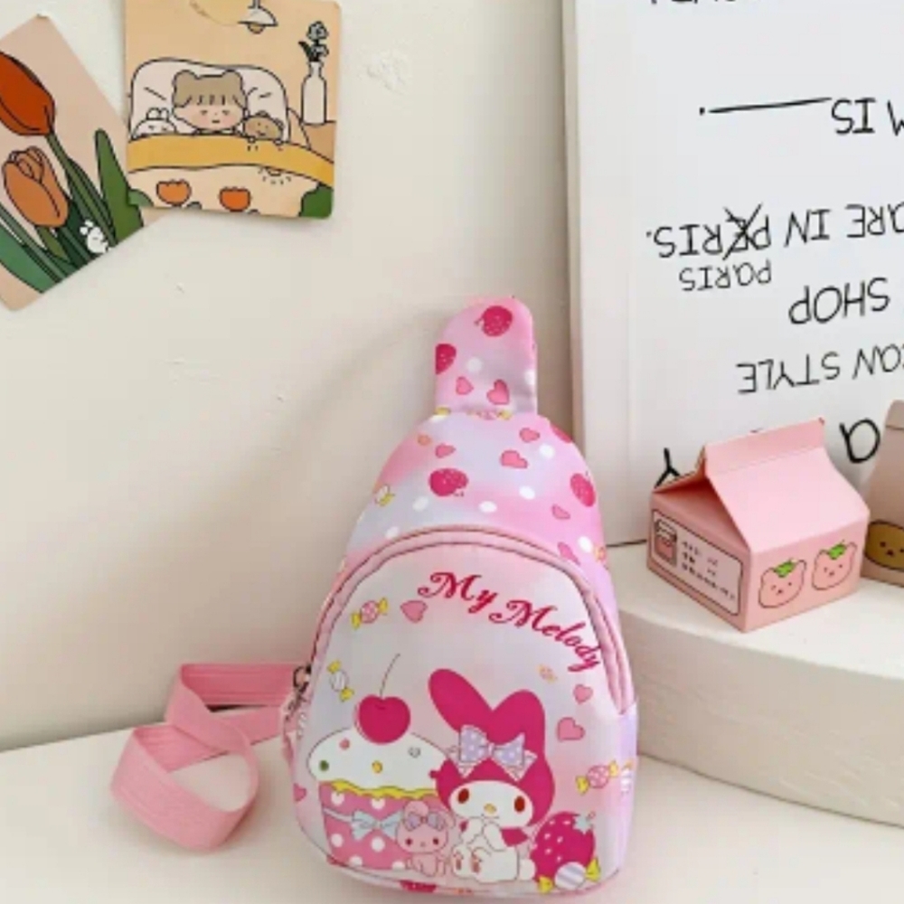 NWT! Sanrio My Melody Fashion Colorblock Mini Backpack NEW